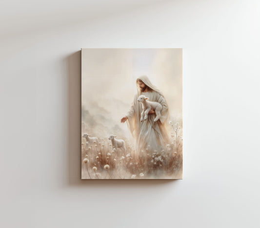 The True Shepherd - Canvas