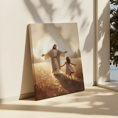Finding Him - Canvas