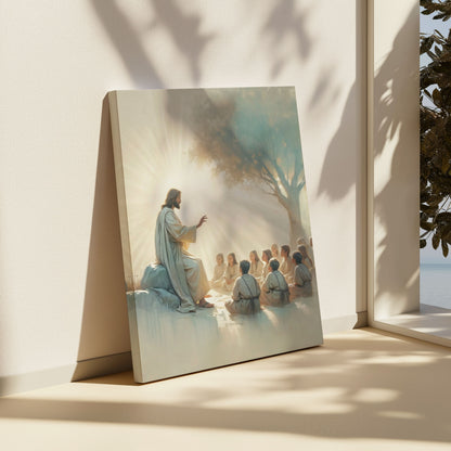 The Lessons He Gives - Canvas