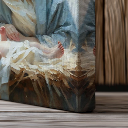 Holy Family Christmas Art - Canvas