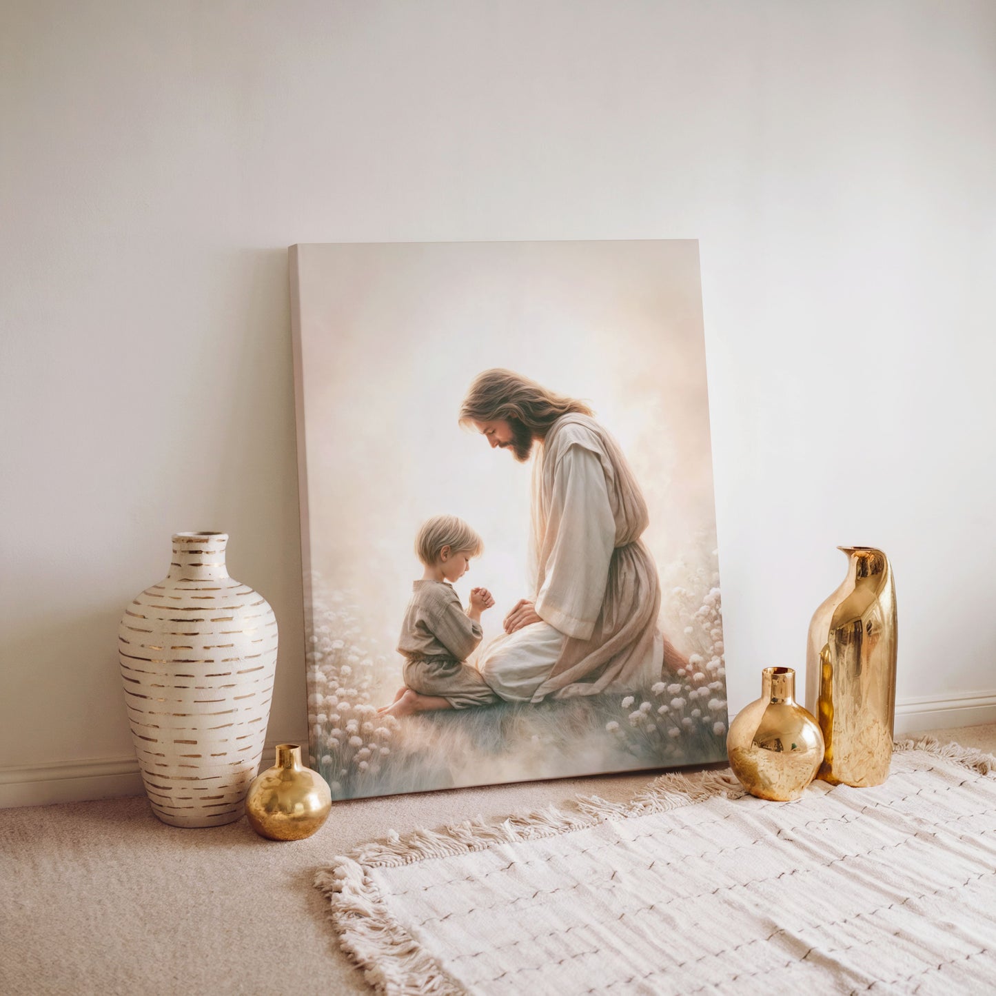 Divine Prayers - Canvas
