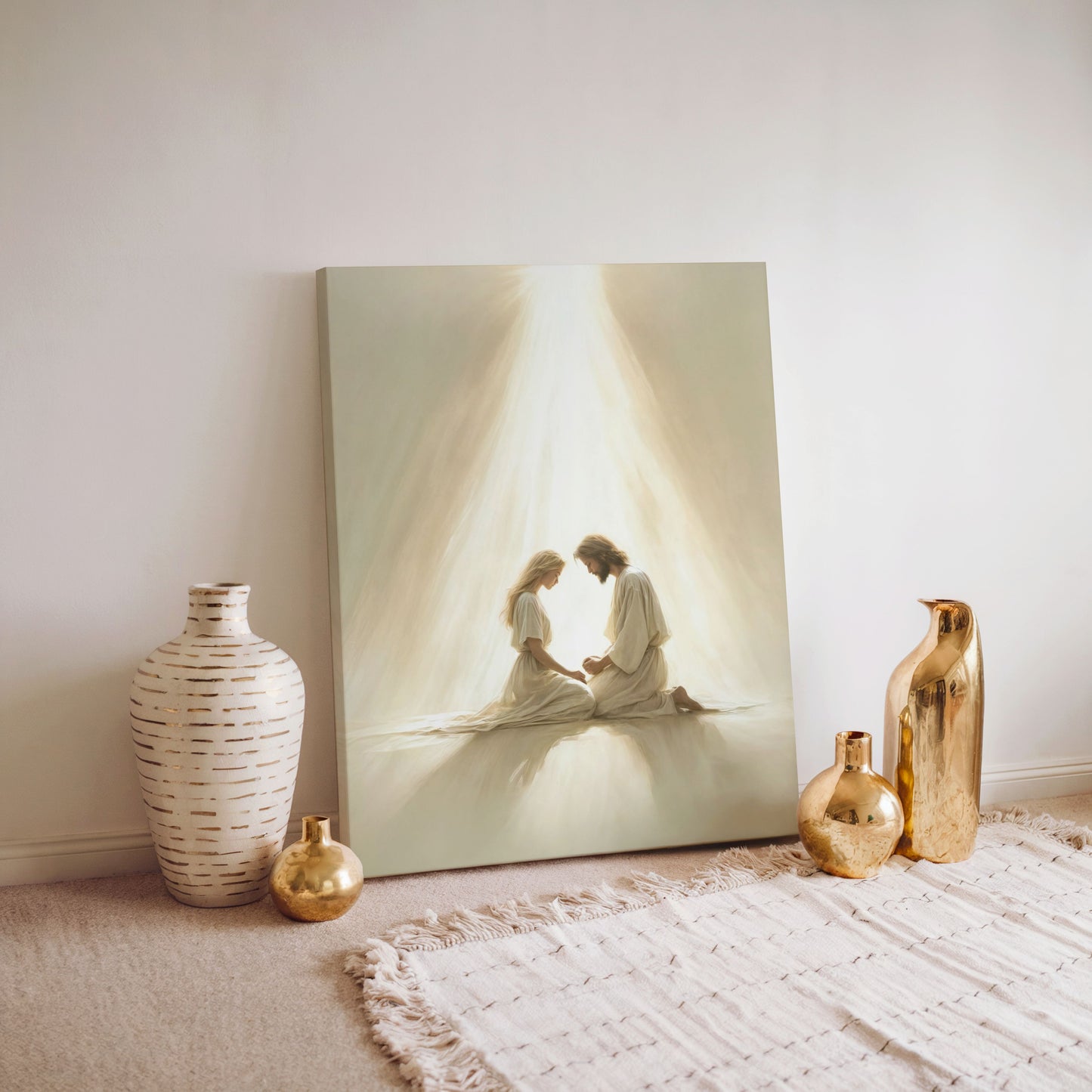 Never Alone - Canvas