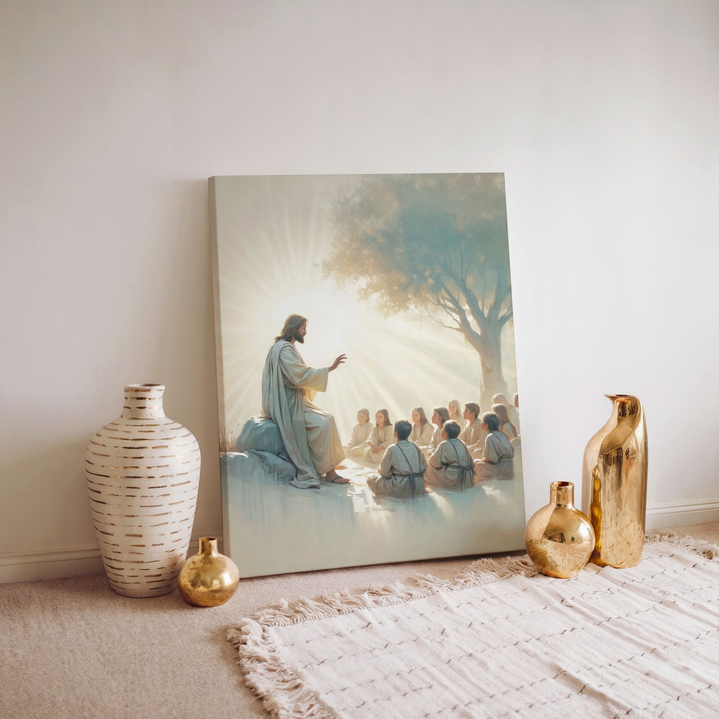 The Lessons He Gives - Canvas