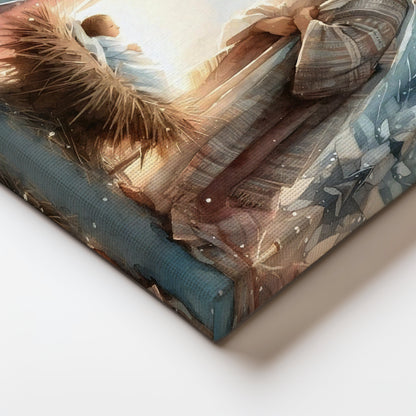 Birth of Jesus - Canvas