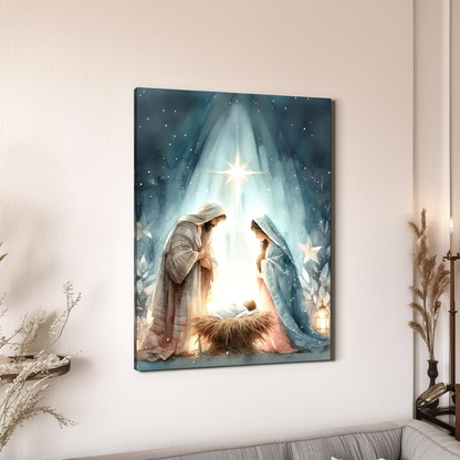Birth of Jesus - Canvas