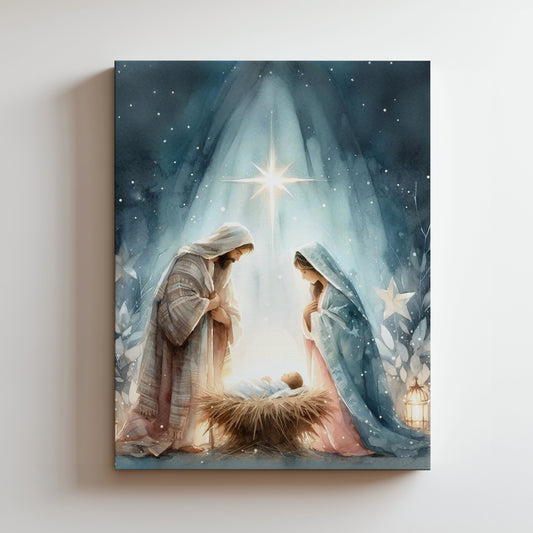 Birth of Jesus - Canvas