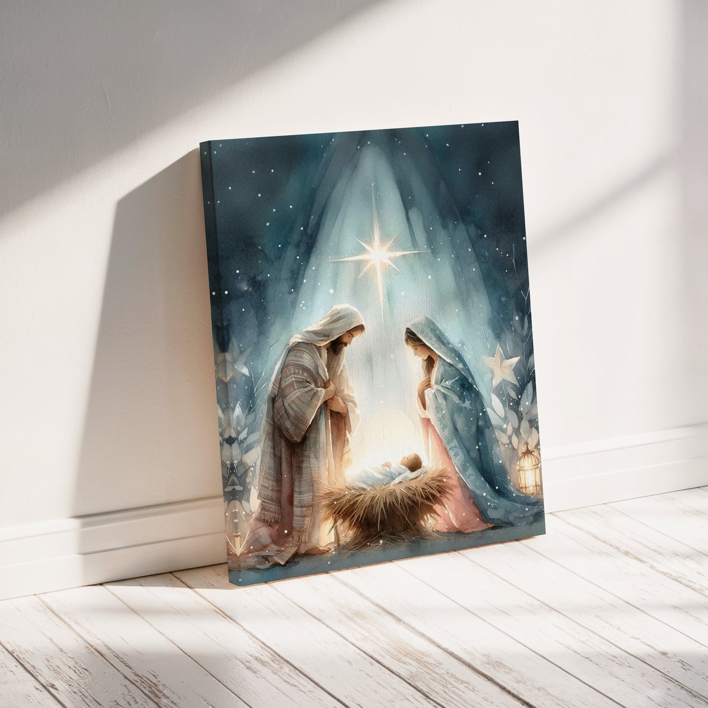 Birth of Jesus - Canvas