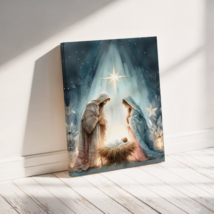 Birth of Jesus - Canvas