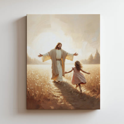 Finding Him - Canvas