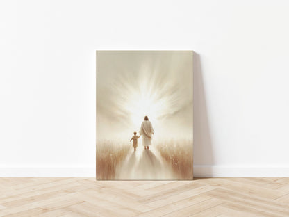 His Guidance and Support - Canvas