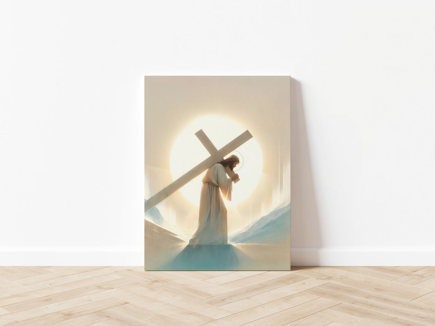 Jesus Carrying the Cross - Canvas