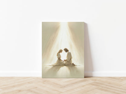Never Alone - Canvas