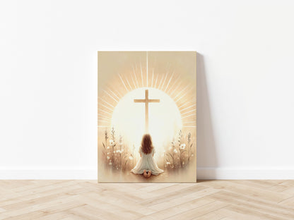 Pray and Trust - Canvas