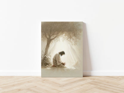 The Garden of Gethsemane - Canvas