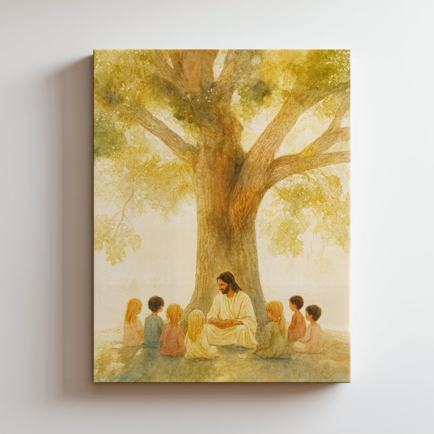 The Gentle Teacher - Canvas