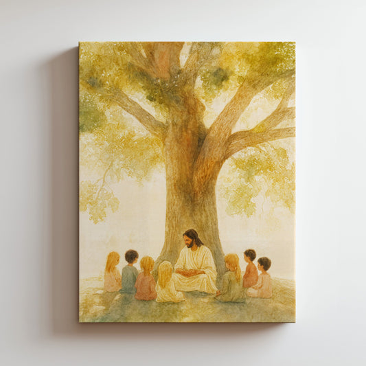 The Gentle Teacher - Canvas