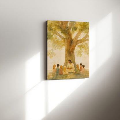 The Gentle Teacher - Canvas