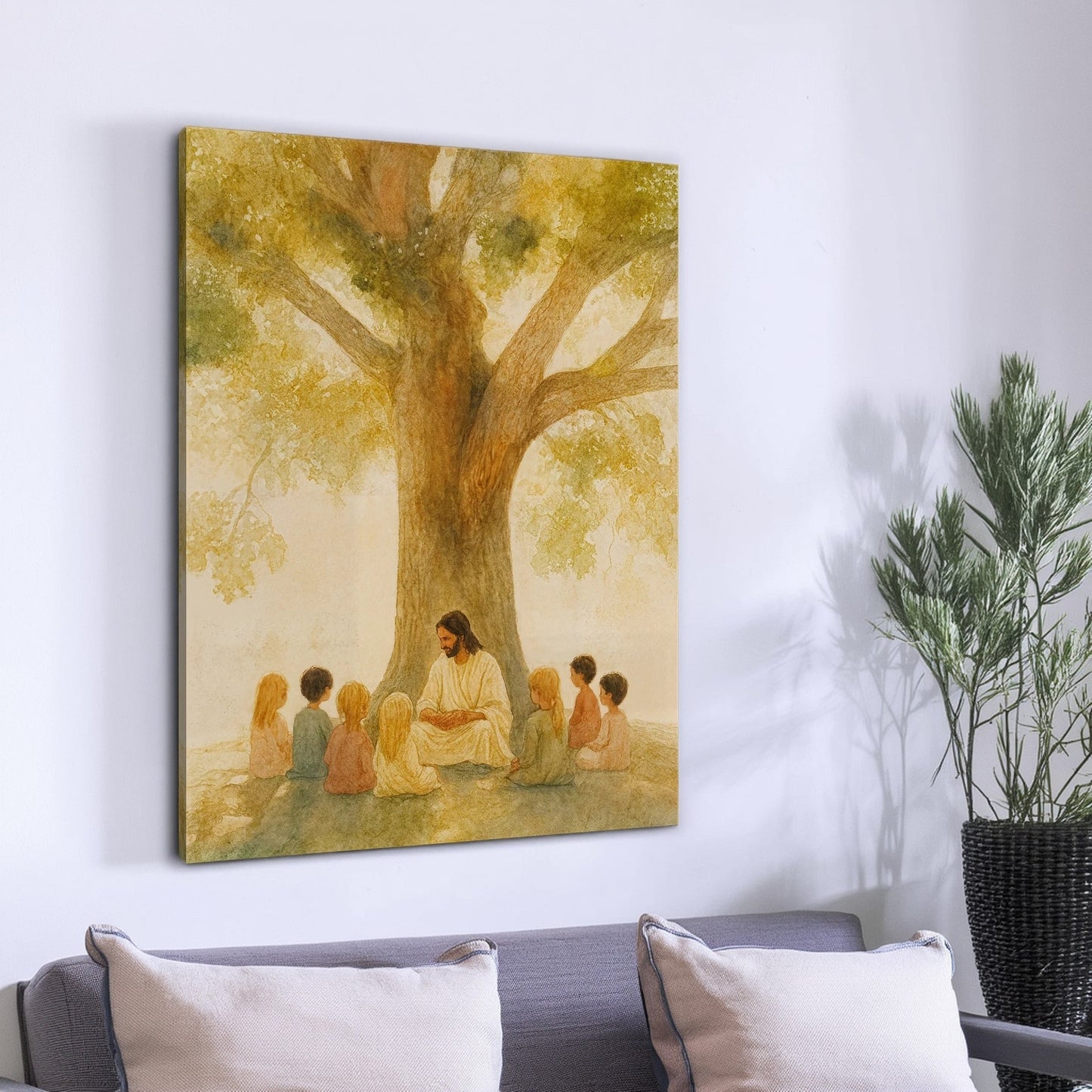 The Gentle Teacher - Canvas