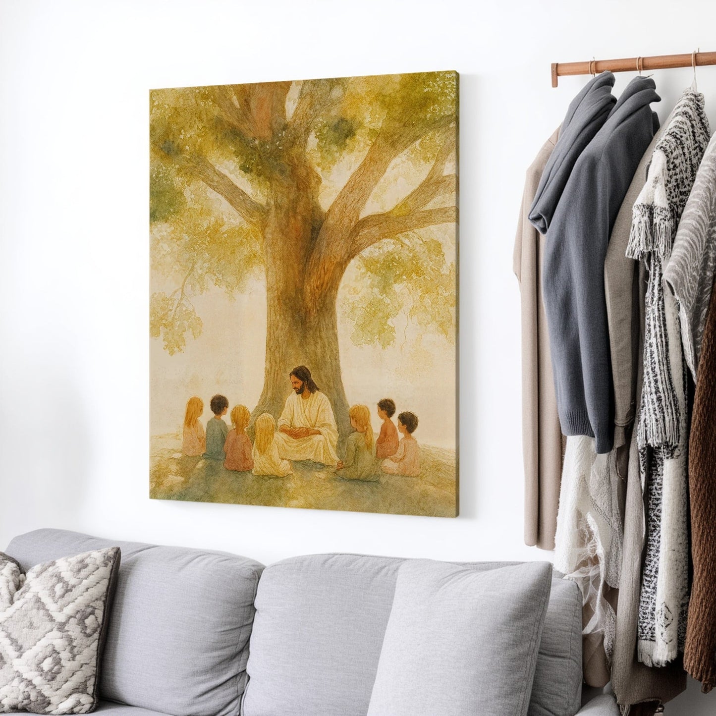 The Gentle Teacher - Canvas
