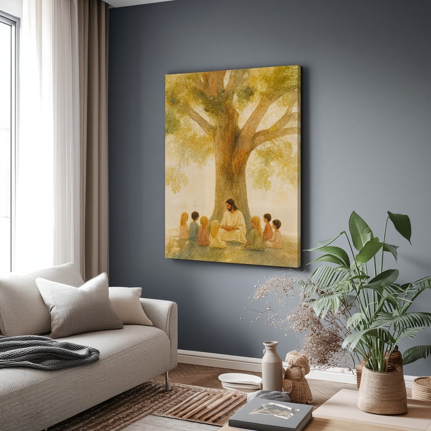 The Gentle Teacher - Canvas