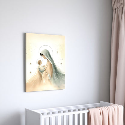 Mary and Jesus - Canvas