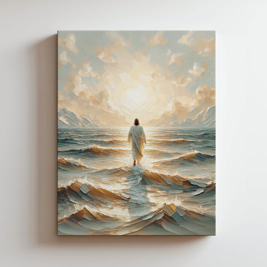 Walking on Water Art - Canvas
