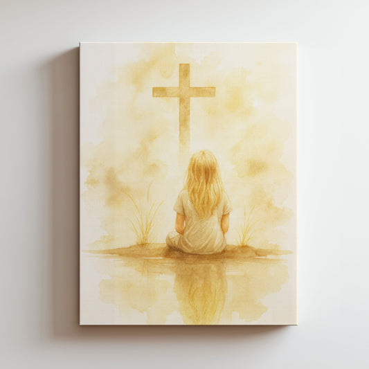 Her Growing Faith - Canvas
