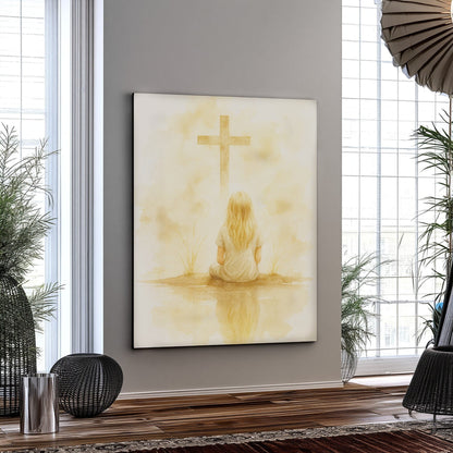 Her Growing Faith - Canvas
